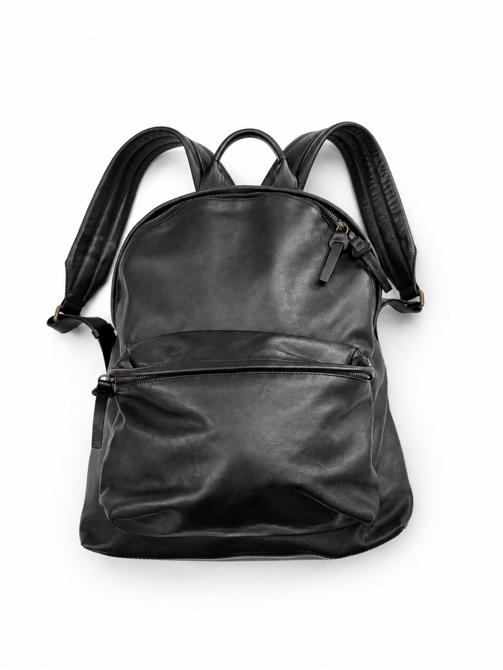 Officine Creative OC-Pak Black Leather Backpack | Like New w Dust Bag